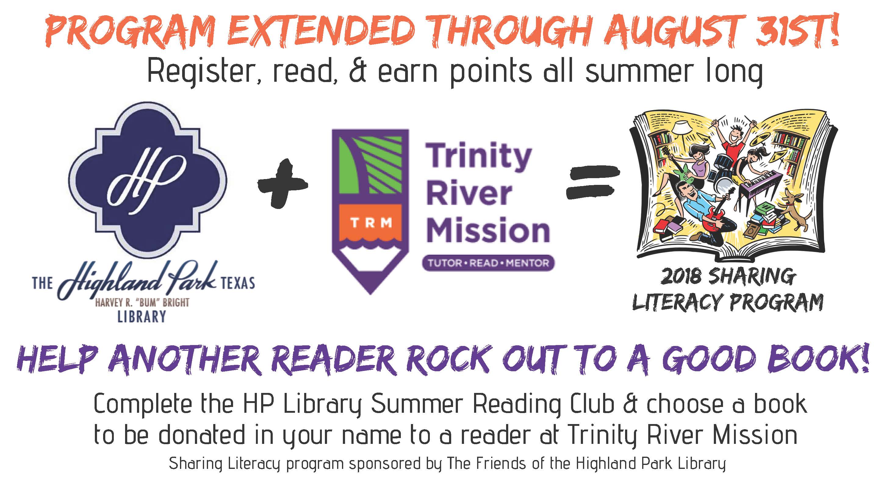 Summer Reading Club extended through Aug. 31